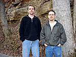 Richard & Mike At Mammoth Cave on the Trail